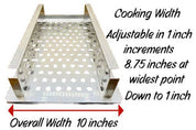 Brisket Basket Adjustable Pan For Cooking Brisket