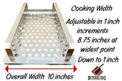 Brisket Basket Adjustable Pan For Cooking Brisket
