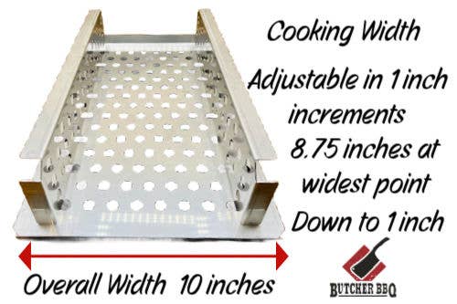 Brisket Basket Adjustable Pan For Cooking Brisket