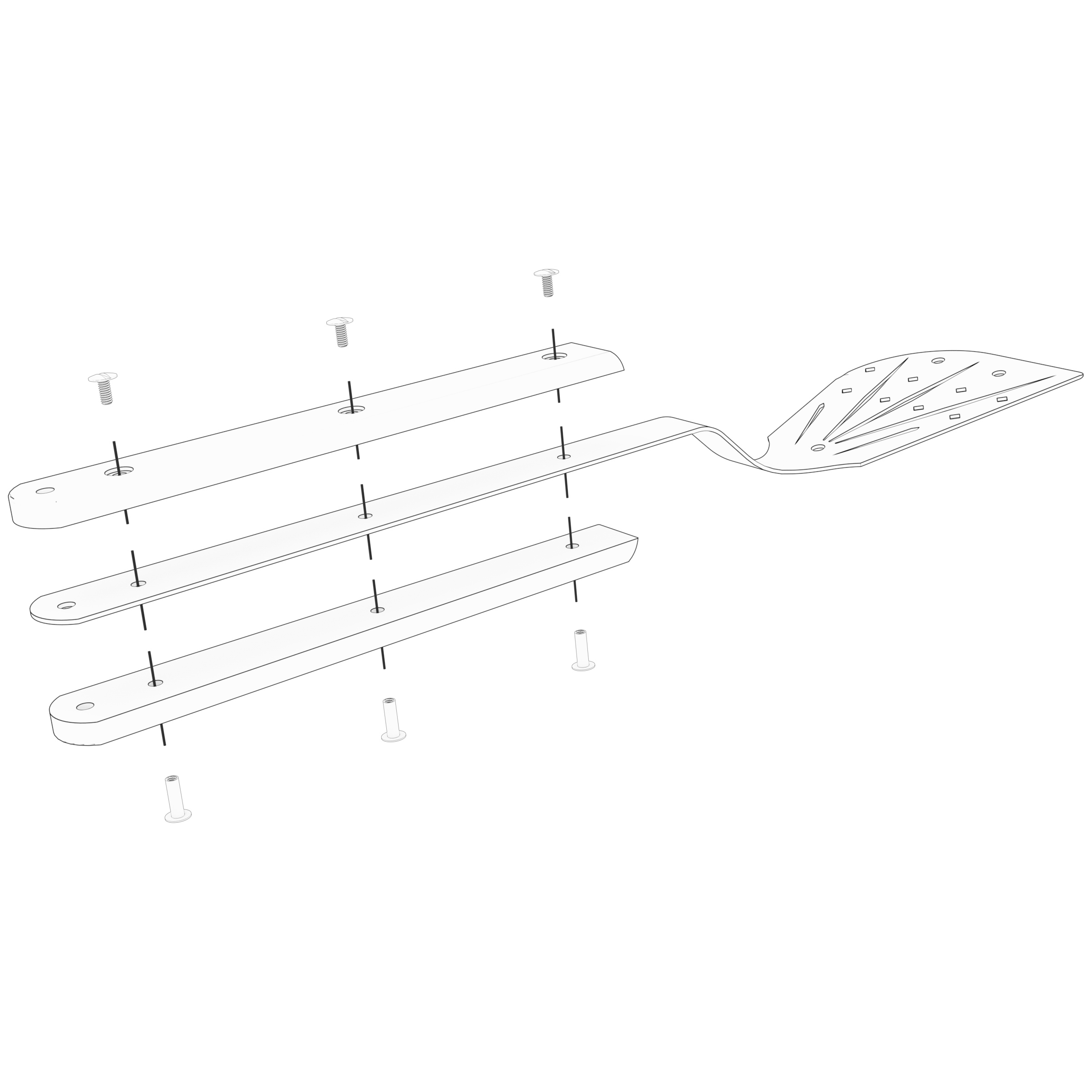 Excalibur 20" Grill Fish & Veggie Spatula