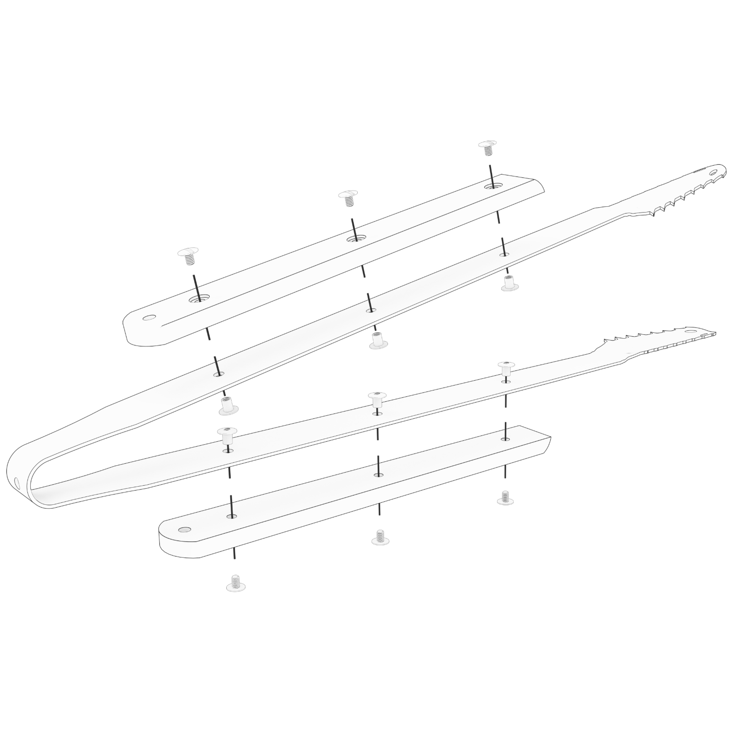 Excalibur 20" Grill Tongs