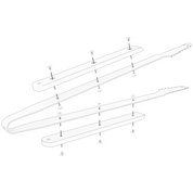 Excalibur 20" Grill Tongs