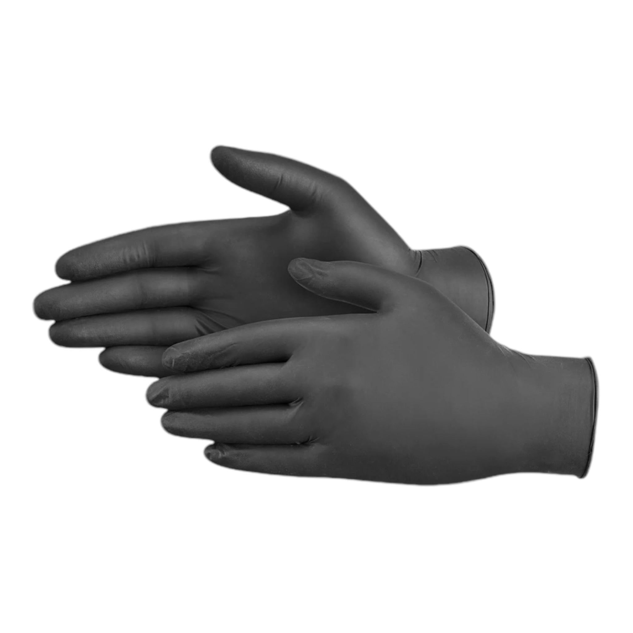 Bolt Industrial Heavy Duty Black Nitrile Gloves - X-Large